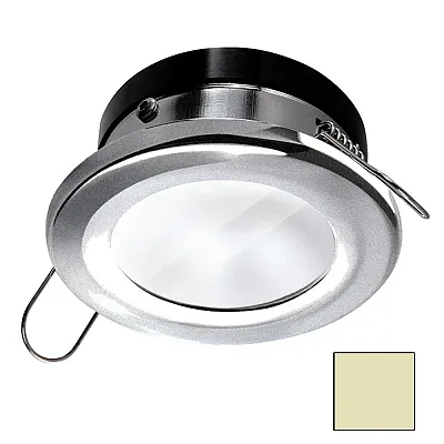 i2Systems Apeiron 4.5W Spring Mount Light Round - Warm White - Brushed Nickel Fi