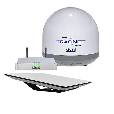 KVH HP Starlink Flat Panel Terminal Kit w/o Router &amp; Ethernet Adapter w/Trac