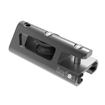 Barton 32mm End Stop &amp; Becket Genoa Car Track - Black