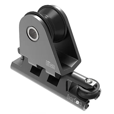 Barton 32mm Towable Genoa Car 2:1 Purchase - Heavy Duty - Black