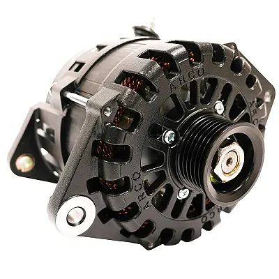ARCO Marine Zeus A225S 3.15 Alternator w/Case Ground (Common Rail) &amp; Termina