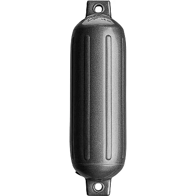 Polyform G-3 Twin Eye Fender 5.5&quot; x 19&quot; - Metallic Graphite