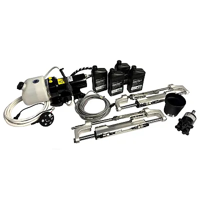 Uflex MasterDrive Steering System - Single Station/Twin Cylinder Kit - UC128TS -