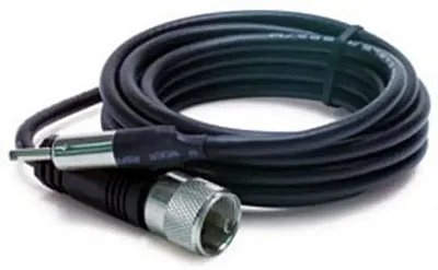 9' Rg58 Coax Pl259 To Male Motorola 108Mmpl