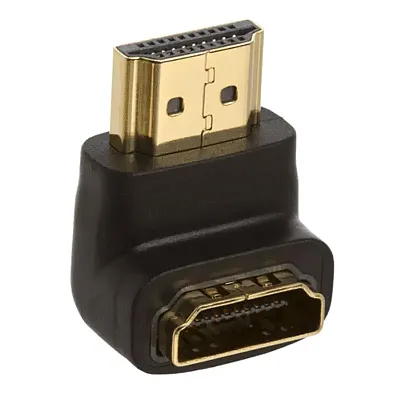 Cmple 109-N HDMI Male to Female Port Saver -90 Degree