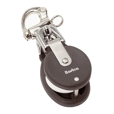 Barton Large Snatch Block f/Yachts Up to 40&#039; (12.2M) - Stainless Steel Snap