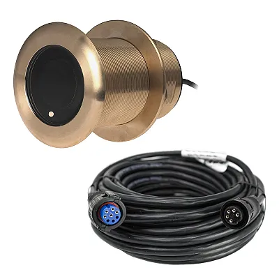 Airmar B60 Thru-Hull Transducer 12&deg; Tilt, 8-Pin Garmin Connector, Depth &amp
