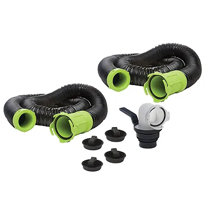 Thetford Titan Premium 20' Sewer Hose Kit w/Universal Bayonet Connection &amp; 5