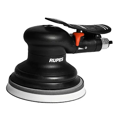 RUPES Random Orbital Palm Pneumatic Sander w/125mm Pad &amp; 6mm Orbit-Skorpio I
