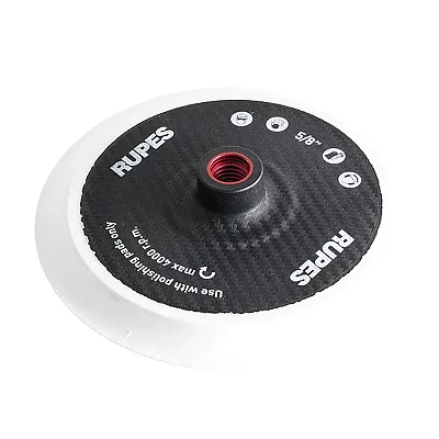 RUPES Backing Pad 165mm/6.5" Velcro w/5/8" Female Thread
