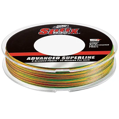 Sufix 832 Braid - 15lb - Fire Tiger - 300 yds
