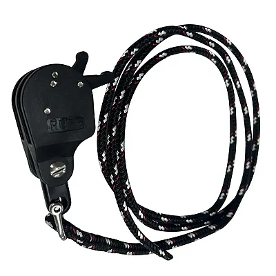 Double Halyard Line Lock w/Rope &amp; Shackle
