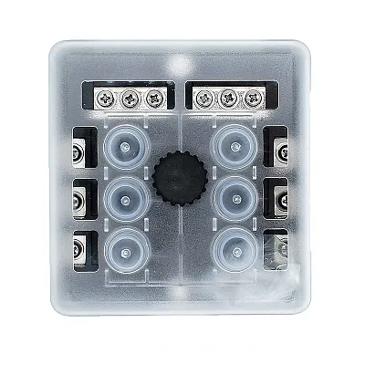 Bluewater 6 Position Beaker Block w/Cover