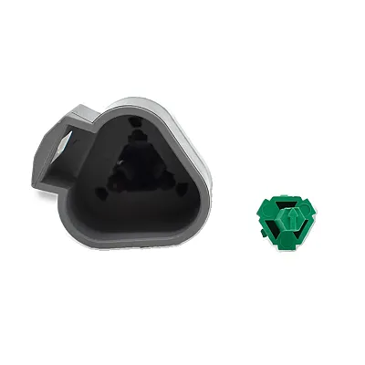 Bluewater 3 Position Male Deutsch Connector w/Wedge Lock
