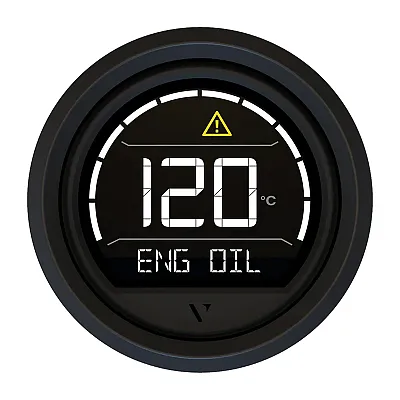 Veratron VL Digital 52 w/Triangular Black Bezel
