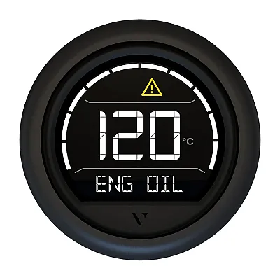 Veratron VL Digital 52 w/Round Black Bezel