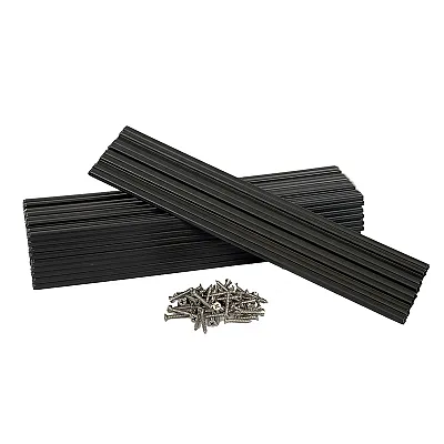 Caliber Marine Slides 3"x15" Black *10-Pack