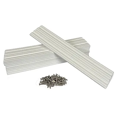 Caliber Marine Slides 3"x15" White *10-Pack