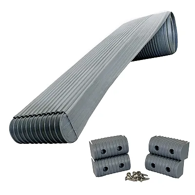 Caliber BunkWrap Kit - Grey 16' x 2" x 4" Roll + 4 Caps + HRDW Roll + 4 Endcaps 
