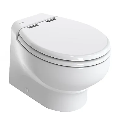 Thetford Silence Plus 2G w/Wood Polyester Soft Close Seat &amp; Standard Solenoi