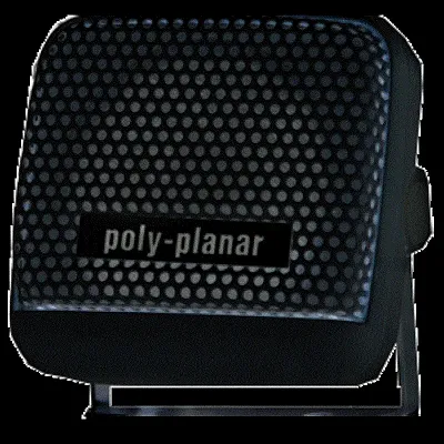 Poly-Planar Vhf Extension Speaker - 8W Surface Mount -(Each)Blac