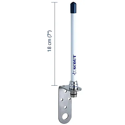 Scout KM-10 VHF Fiberglass Antenna 0,18M (7") Length
