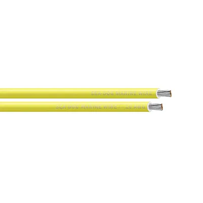 Sea-Dog 10 AWG Yellow Primary Wire - 25'