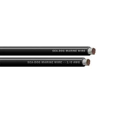 Sea-Dog 1/0 AWG Black Battery Cable - 250'