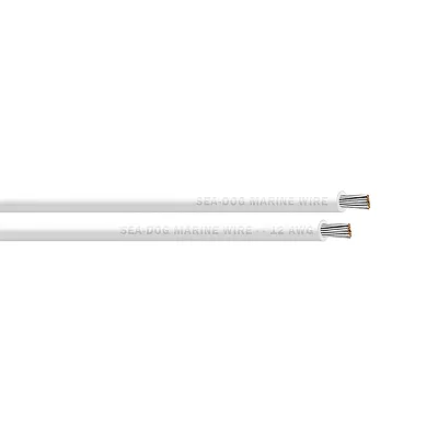 Sea-Dog 12 AWG White Primary Wire - 400'