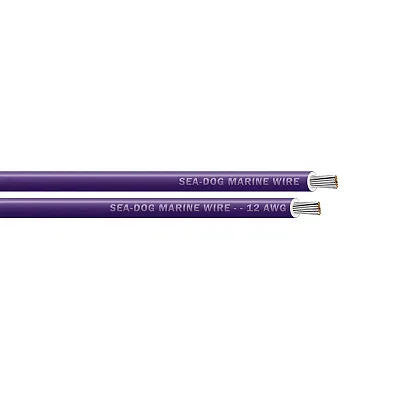 Sea-Dog 12 AWG Purple Primary Wire - 25'