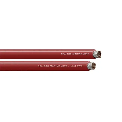 Sea-Dog 4/0 AWG Red Battery Cable - 50'