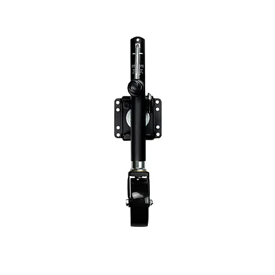 Powerwinch Select Series Jack - 1200lb, Bolt-On, Single Wheel, Carbon Black