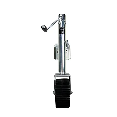 Powerwinch Utility Series Jack - 1500lb, Weld-On, Single Wheel Wide, Zinc