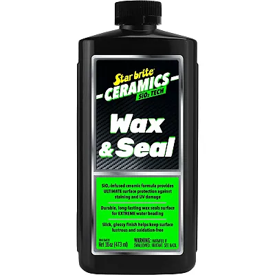 Star brite Ceramics Wax &amp; Seal - Green Apple Scent - 16 oz