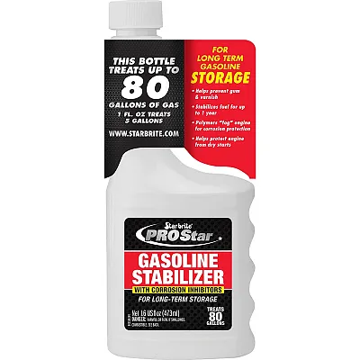 Star brite PRO Star Gas Stabilizer w/Corrosion Inhibitors - 16 oz