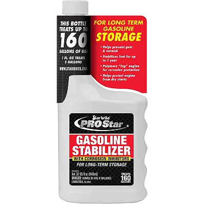Star brite PRO Star Gas Stabilizer w/Corrosion Inhibitors - 32 oz