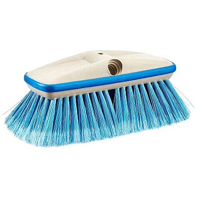 Star brite Deluxe Medium Blue Wash 8" Brush Head w/Bumper - Dual Connections