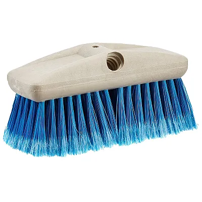 Star brite 8" Medium Bristle Wash Brush - Extend-A-Brush Compatible - Blue, Medi