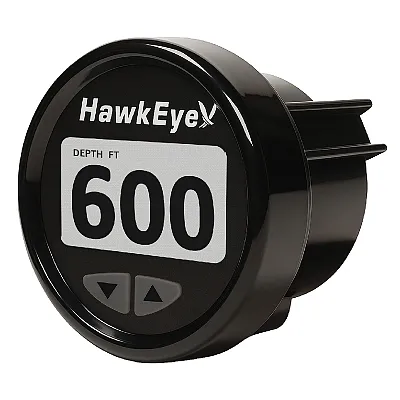 HawkEye DepthTrax&reg; Edge In-Dash Depth Finder - HD Color Display - 600' Max D