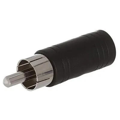 Cmple Rca Plug To 3.5Mm Mono Jack Adapter 1135-N