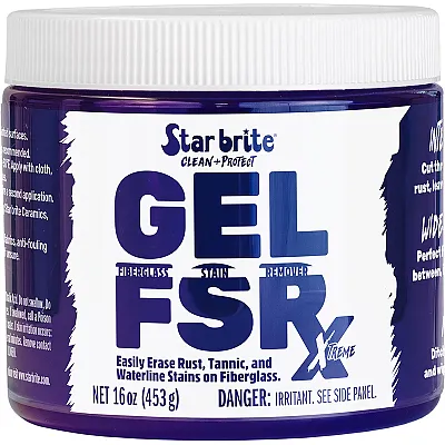Star brite GEL FSR Xtreme Fiberglass Stain Remover - 16 oz