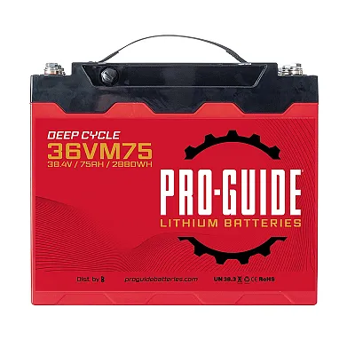 Alpha Series Lithium Battery - 36V - 75AH - Group 31 (Tall)