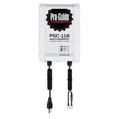 Pro-Guide 1 Bank On-Board Battery Charger - 12V/16V - 10-Amp