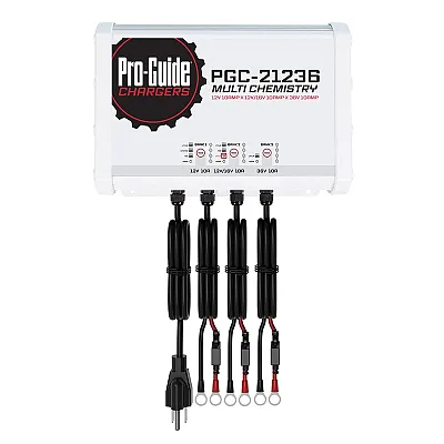 Pro-Guide 3 Bank On-Board Battery Charger - (1) 12V / (1) 12/16V / (1) 36V - 30-