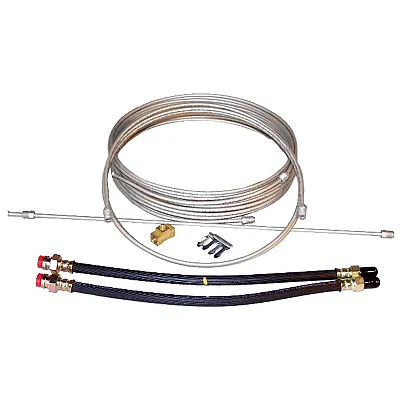 Load Rite Steel Brake Line Kit - Single Axle