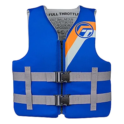 Full Throttle Adult Rapid-Dry Life Jacket - L/XL - Blue