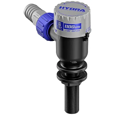 T-H Marine HYDRA&trade; Livewell Pump - 1100 GPH - 12V - Long Nozzle