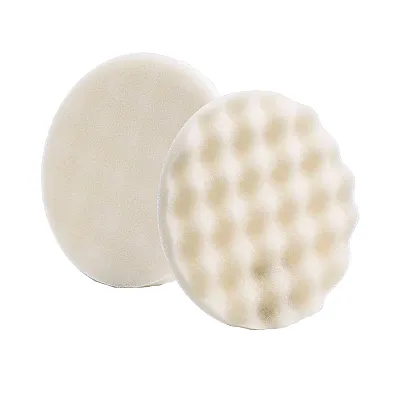Lake Country White Compounding Waffle Pro Pad 8" x 7/8" *2-Pack