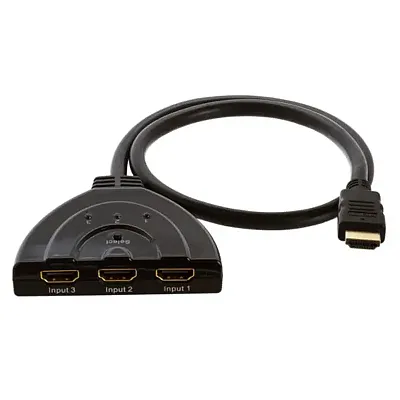 Cmple 114-N HDMI 3 Ports Pigtail Switch (3X1)