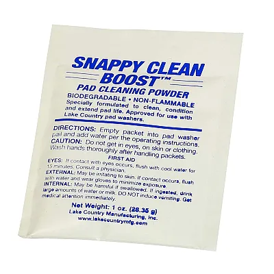 Lake Country Pad Cleaning Powder (Citrus 1.25oz Packets) *72 Per Case